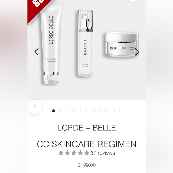Other - Retail $199. Lorde and Belle Skincare Set